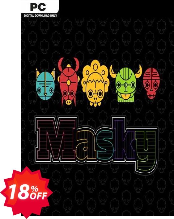 Masky PC Coupon code 18% discount 