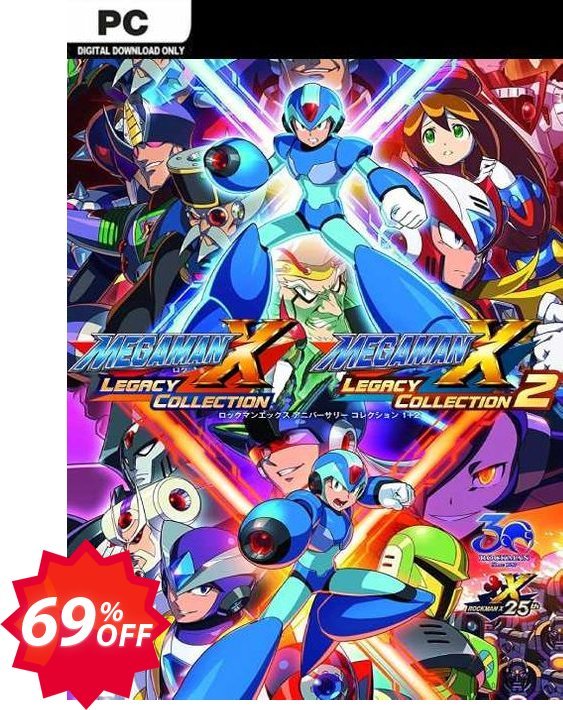 Mega Man X Legacy Collection 1+2 Bundle PC Coupon code 69% discount 