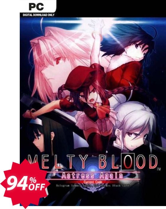 Melty Blood Actress Again Current Code PC Coupon code 94% discount 