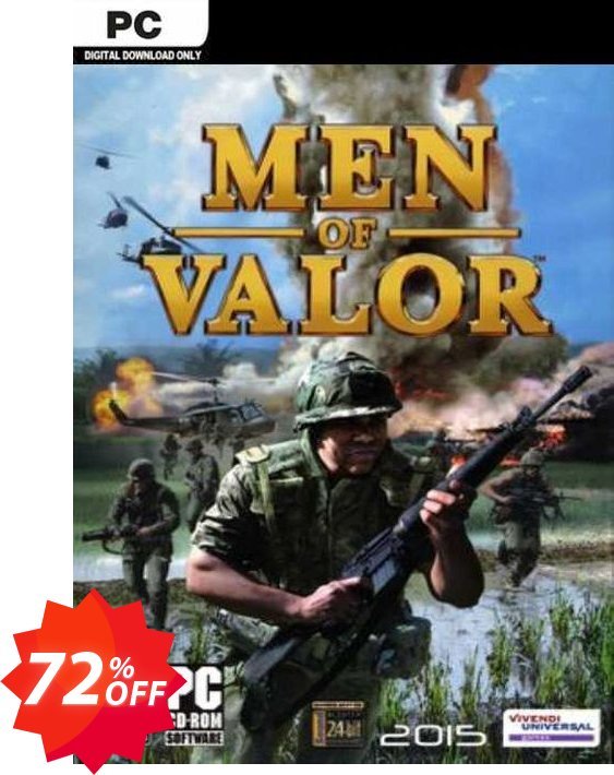 Men of Valor PC Coupon code 72% discount 