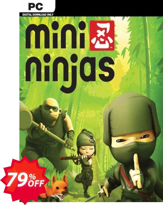 Mini Ninjas PC Coupon code 79% discount 