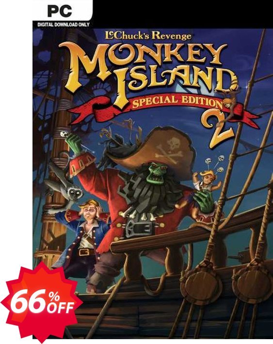 Monkey Island 2 Special Edition - LeChuck's Revenge PC Coupon code 66% discount 