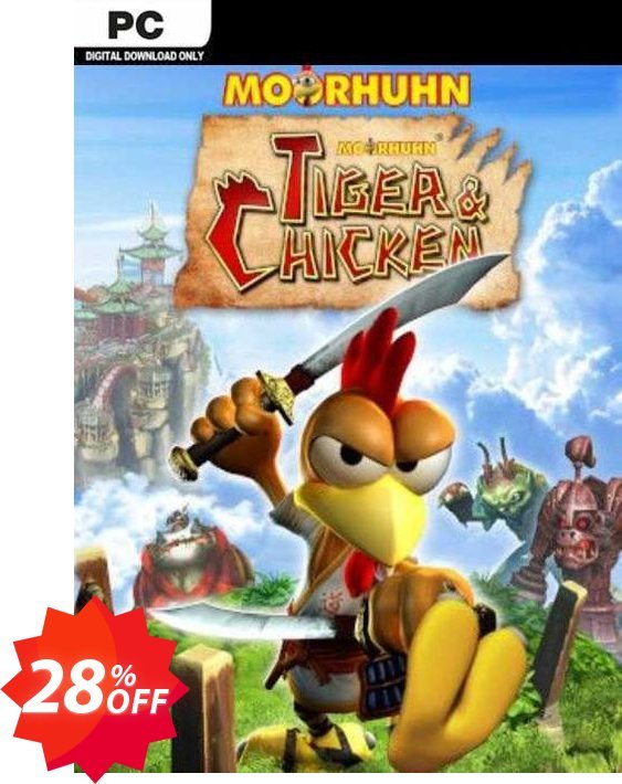 Moorhuhn Tiger and Chicken PC Coupon code 28% discount 