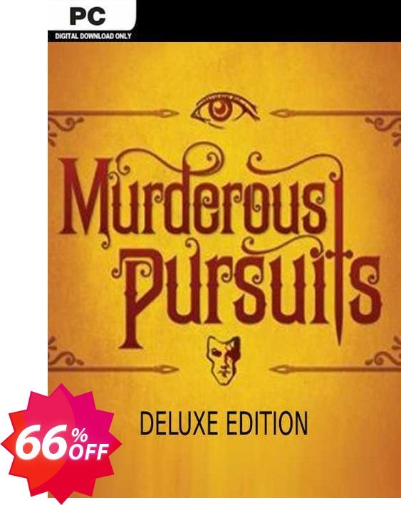 Murderous Pursuits Deluxe Edition PC Coupon code 66% discount 