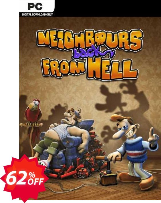 Neighbours back From Hell PC Coupon code 62% discount 