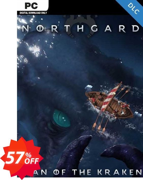 Northgard - Lyngbakr, Clan of the Kraken PC - DLC Coupon code 57% discount 