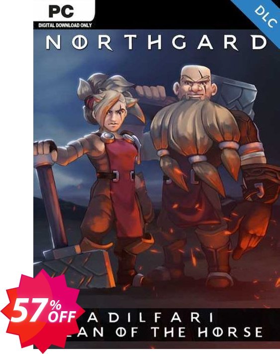 Northgard - Svardilfari, Clan of the Horse PC - DLC Coupon code 57% discount 