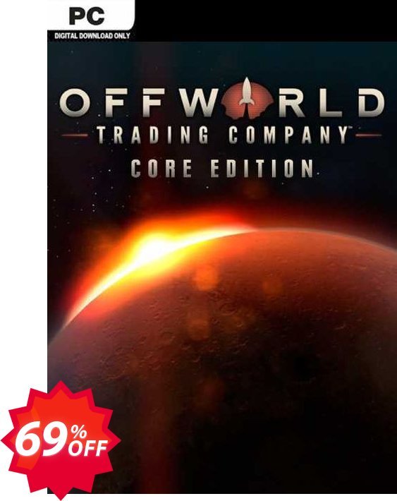 Offworld Trading Company Core Edition PC Coupon code 69% discount 