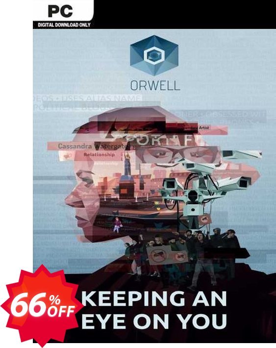 Orwell: Keeping an Eye On You PC Coupon code 66% discount 