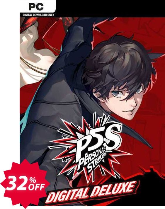 Persona 5 Strikers Deluxe Edition PC, EU  Coupon code 32% discount 