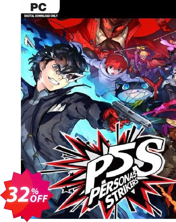 Persona 5 Strikers PC, EU  Coupon code 32% discount 