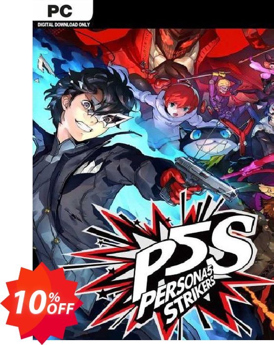 Persona 5 Strikers PC Coupon code 10% discount 