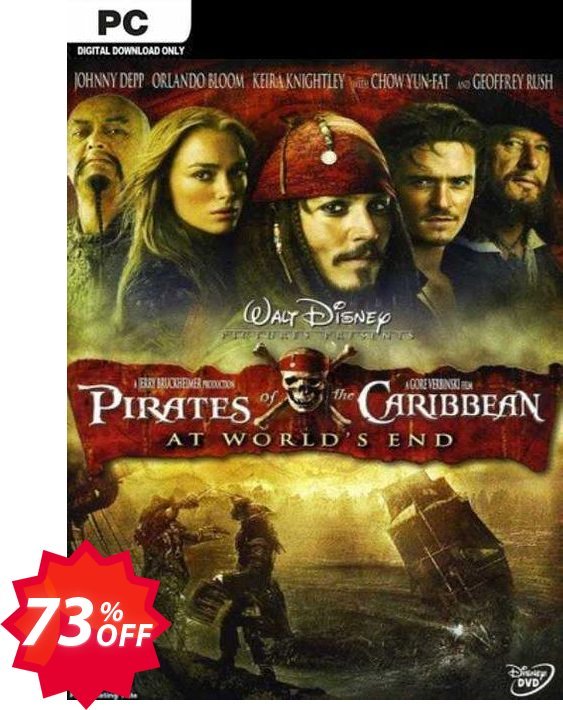 Pirates of The Caribbean At World's End PC Coupon code 73% discount 