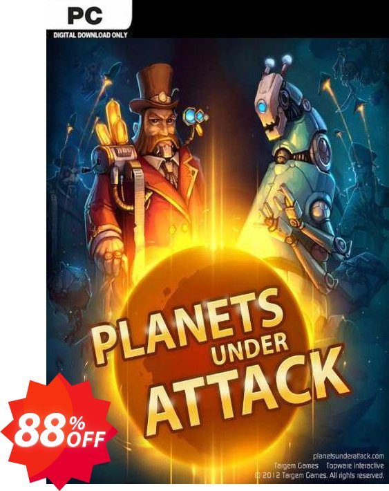 Planets Under Attack PC Coupon code 88% discount 