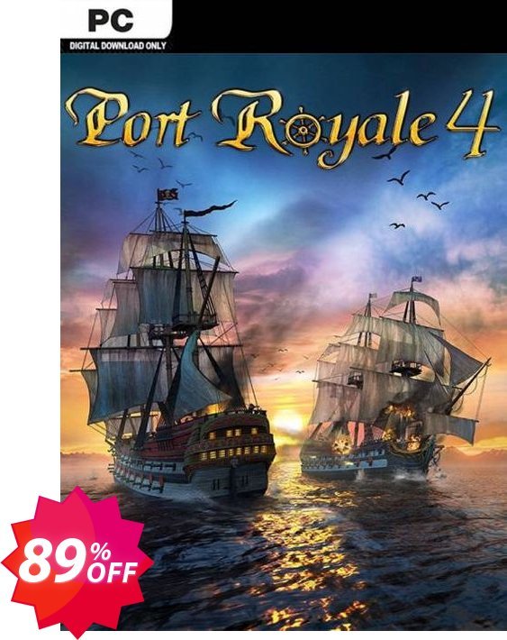 Port Royale 4 PC Coupon code 89% discount 