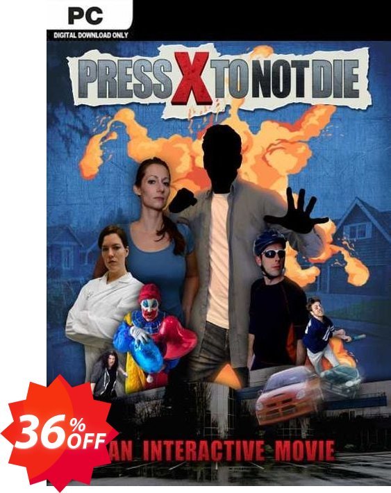 Press X to Not Die PC Coupon code 36% discount 