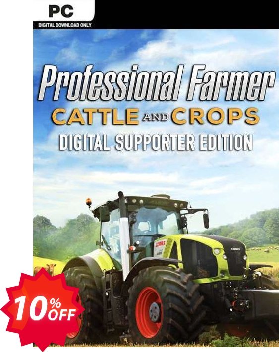 Professional Farmer: Cattle and Crops - Digital Supporter Edition PC Coupon code 10% discount 