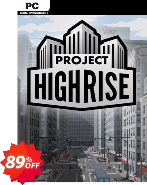 Project Highrise PC Coupon code 89% discount 