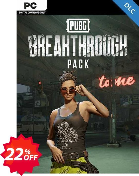 PUBG-Survivor Pass : Breakthrough PC - DLC Coupon code 22% discount 