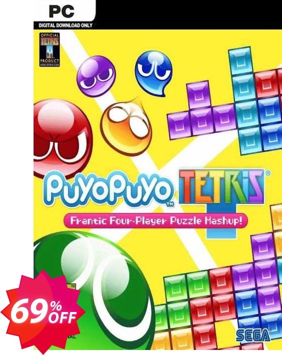 Puyo Puyo Tetris PC, EU  Coupon code 69% discount 