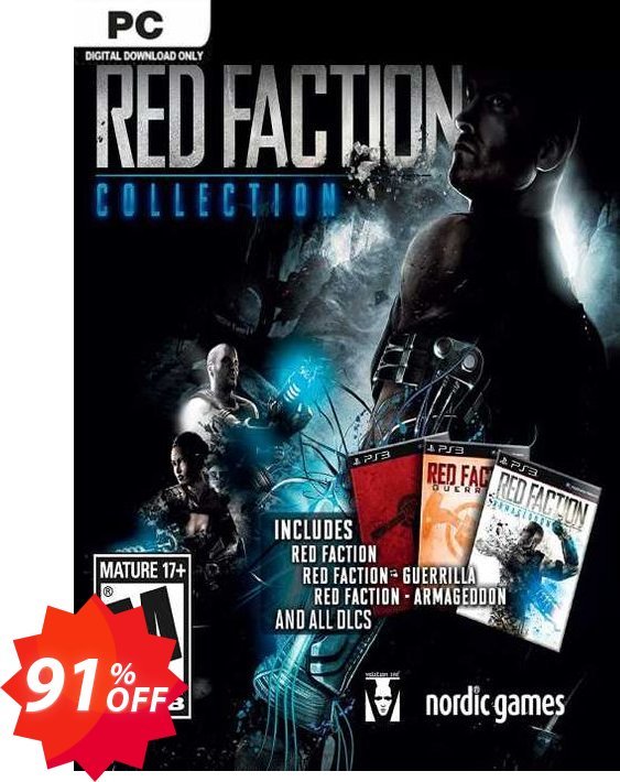 Red Faction Complete Collection PC, EN  Coupon code 91% discount 