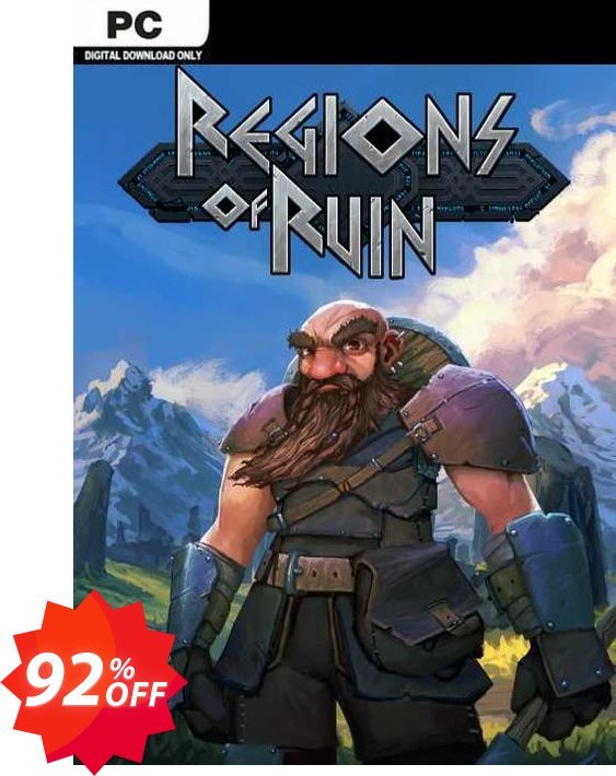 Regions Of Ruin PC, EN  Coupon code 92% discount 