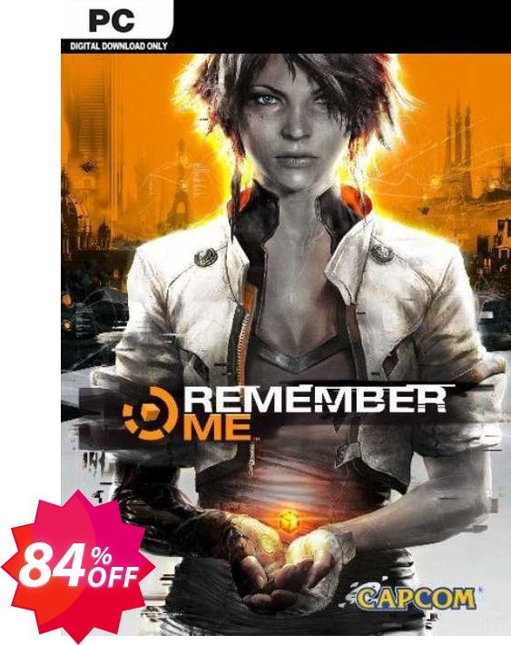 Remember Me PC, EU  Coupon code 84% discount 