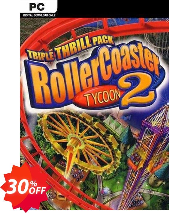 RollerCoaster Tycoon 2: Triple Thrill Pack PC Coupon code 30% discount 