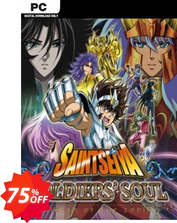 Saint Seiya Soldiers Soul PC Coupon code 75% discount 