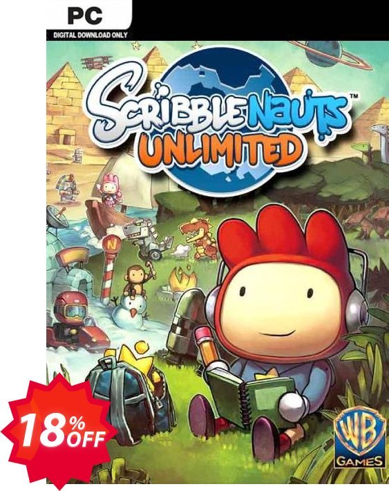 Scribblenauts Unlimited PC Coupon code 18% discount 