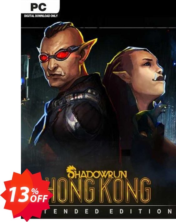 Shadowrun: Hong Kong - Extended Edition PC Coupon code 13% discount 