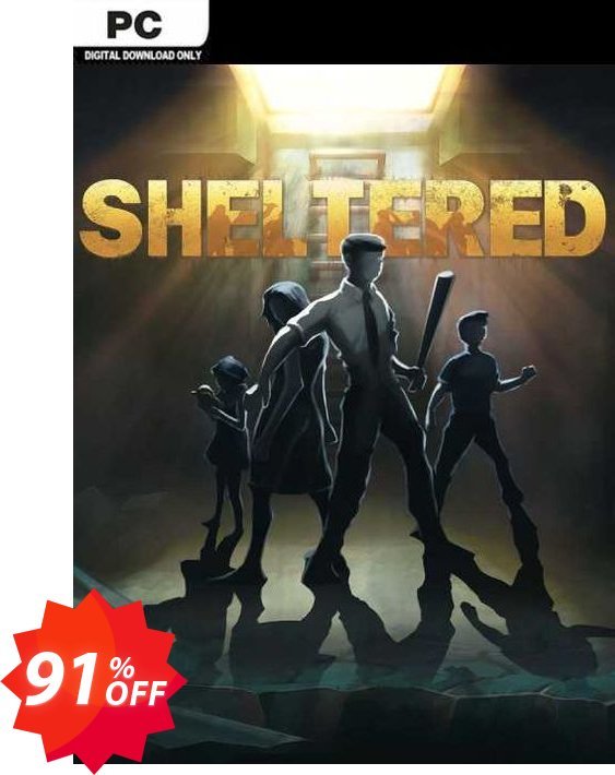 Sheltered PC Coupon code 91% discount 