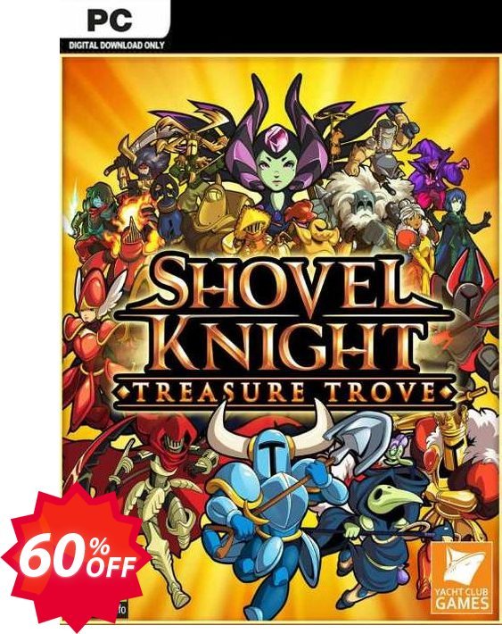 Shovel Knight: Treasure Trove PC Coupon code 60% discount 