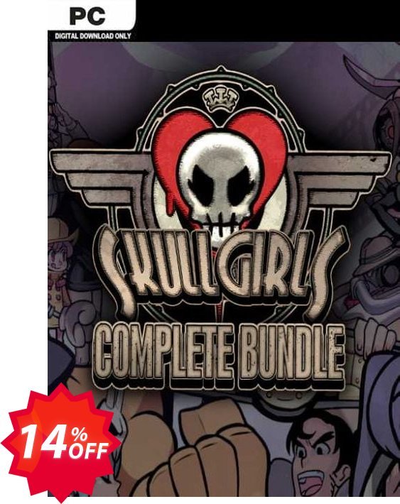 Skullgirls Complete Pack PC Coupon code 14% discount 