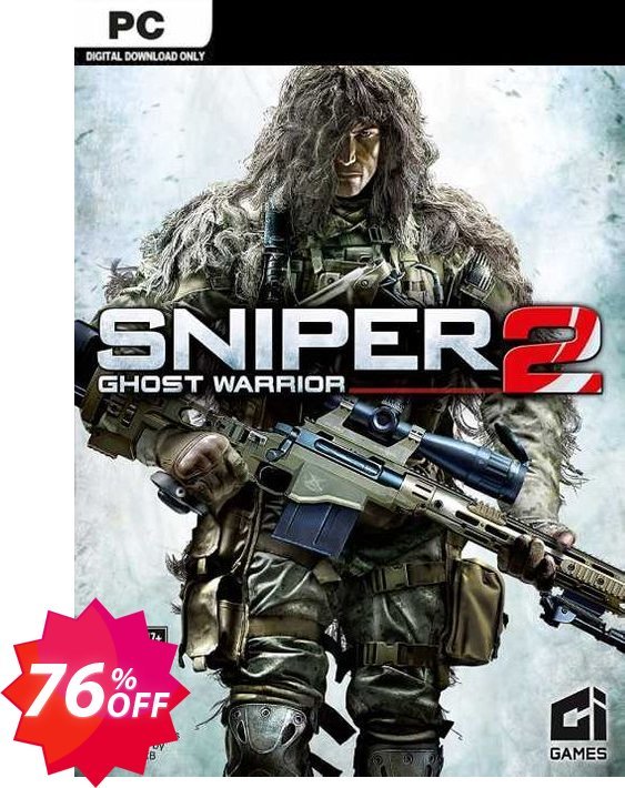 Sniper: Ghost Warrior 2 PC Coupon code 76% discount 