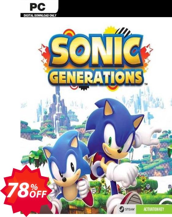 Sonic Generations: Collection PC Coupon code 78% discount 