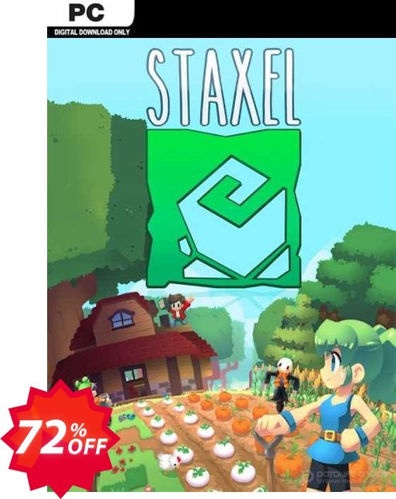 Staxel PC Coupon code 72% discount 