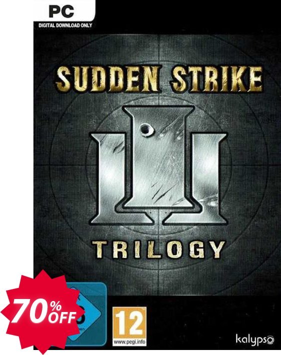 Sudden Strike Trilogy PC Coupon code 70% discount 