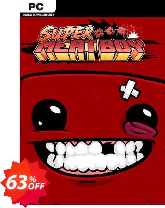 Super Meat Boy PC Coupon code 63% discount 