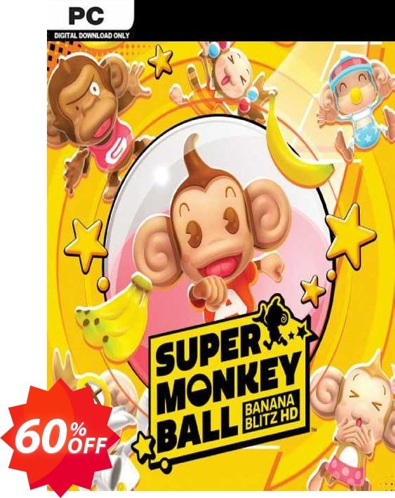 Super Monkey Ball: Banana Blitz PC, EU  Coupon code 60% discount 