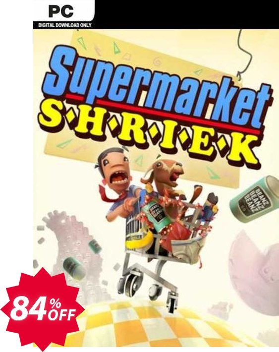 Supermarket Shriek PC Coupon code 84% discount 