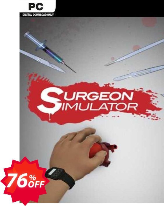 Surgeon Simulator PC Coupon code 76% discount 