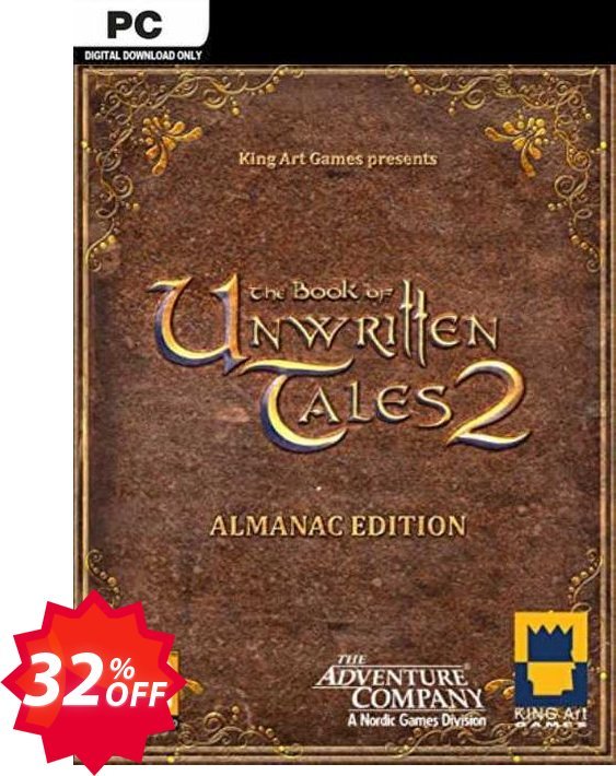 The Book of Unwritten Tales 2 Almanac Edition PC Coupon code 32% discount 