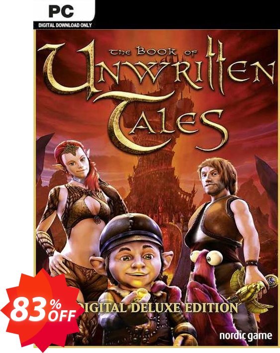 The Book of Unwritten Tales Digital Deluxe Edition PC Coupon code 83% discount 