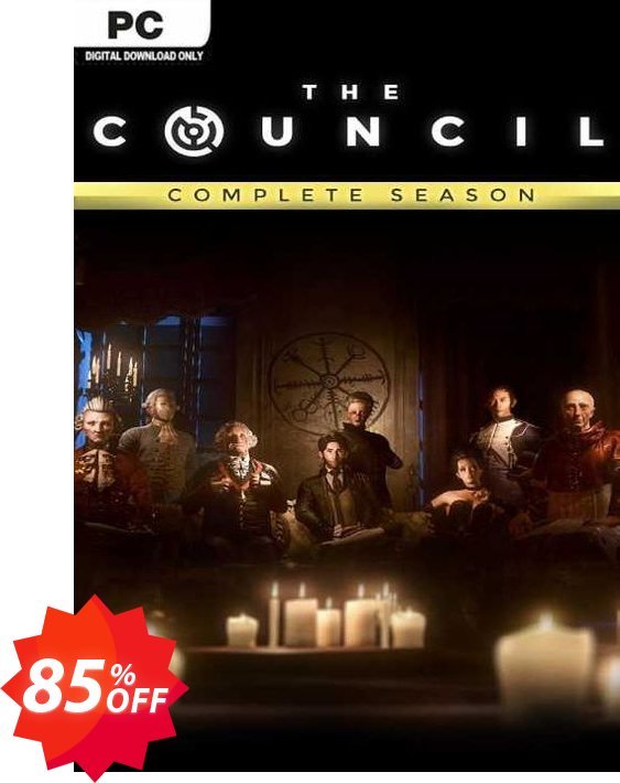 The Council Complete Season PC Coupon code 85% discount 