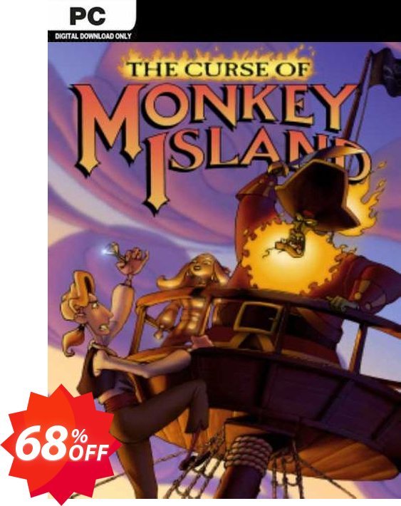 The Curse of Monkey Island PC Coupon code 68% discount 