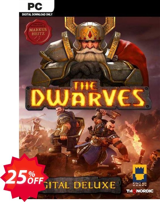 The Dwarves Digital Deluxe Edition PC Coupon code 25% discount 