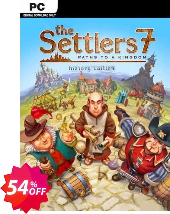 The Settlers 7: History Edition PC Coupon code 54% discount 