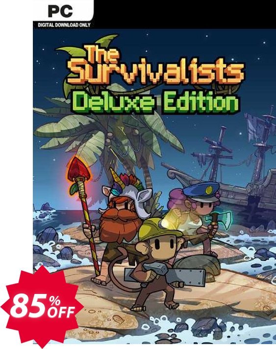 The Survivalists Deluxe Edition PC Coupon code 85% discount 