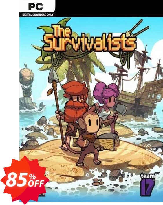 The Survivalists PC Coupon code 85% discount 